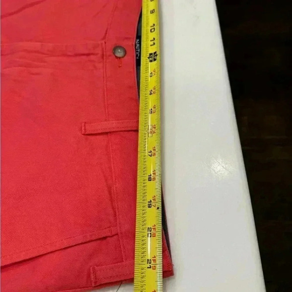 Nautica deck shorts classic fit straight sailor red size 40 BRAND NEW - Picture 5 of 11